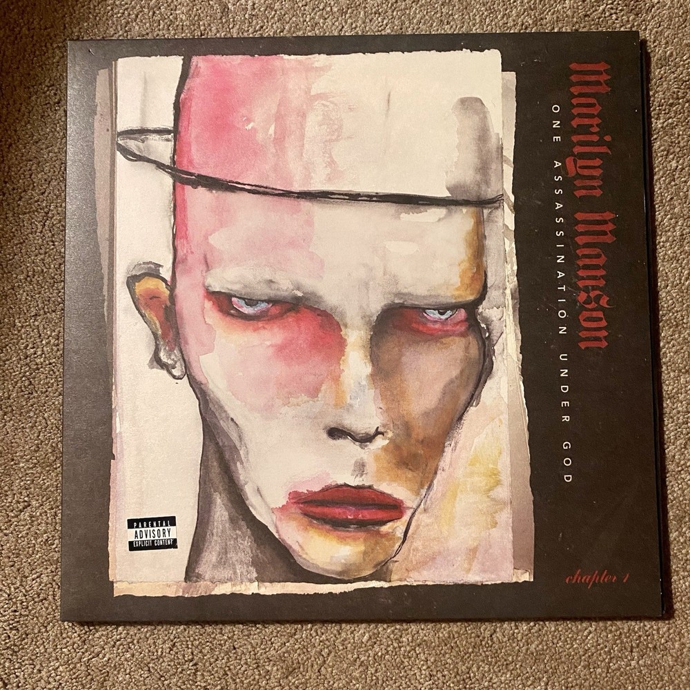 Marilyn Manson One Assassination Under God Red Black Splatter Vinyl Target Excl.