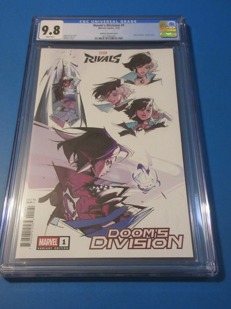 Doom's Division #1 Netease Rivals variant CGC 9.8 NM/M Gorgeous Gem Wow