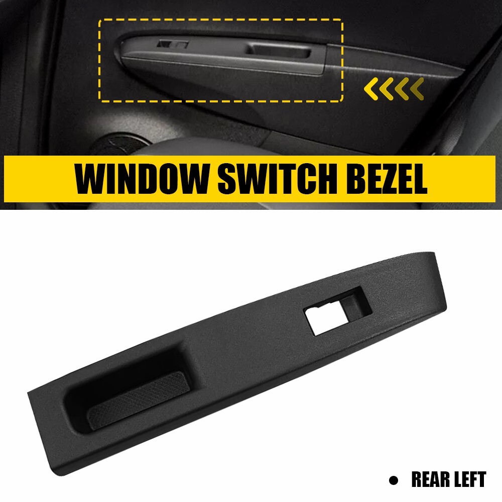 2012-2014 Toyota Yaris Rear Left Driver Side Window Switch Panel Bezel Trim
