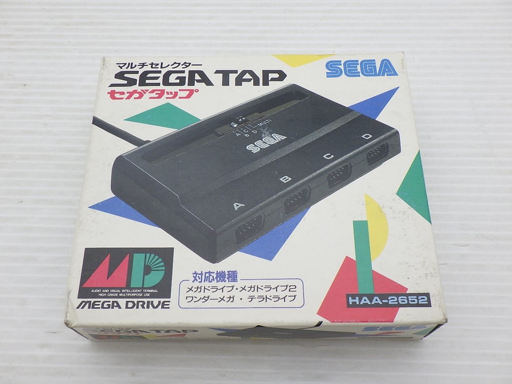 Sega Tap Multitap (HAA-2652) Mega Drive JP GAME. 9000025379687