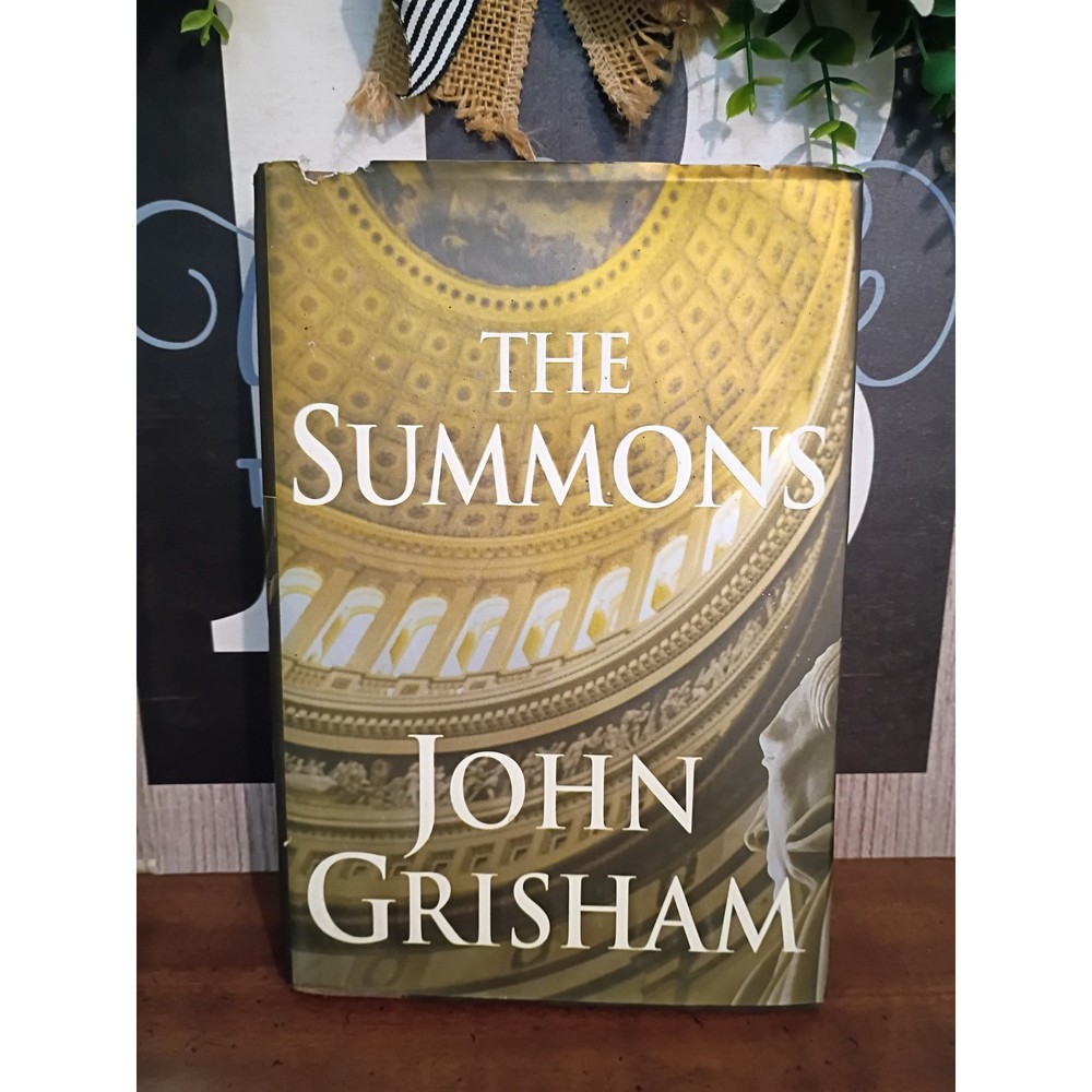 The Summons John Grisham Hardcover Legal Thriller Fiction Novel 0385503822
