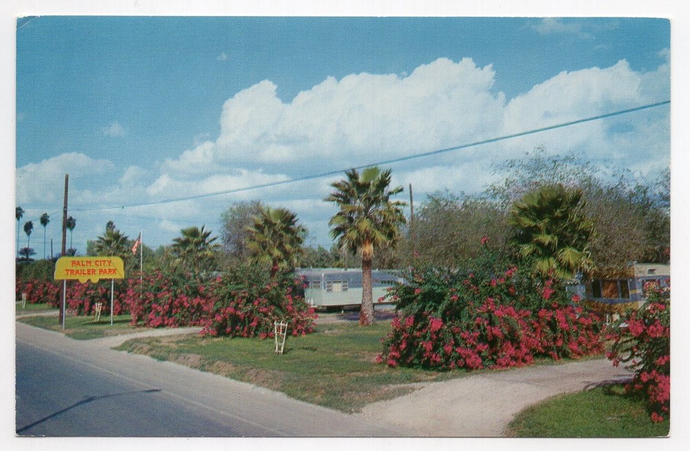 1950s? Chrome - Palm City Trailer Park, Rio Grande Valley - Palmview, Texas