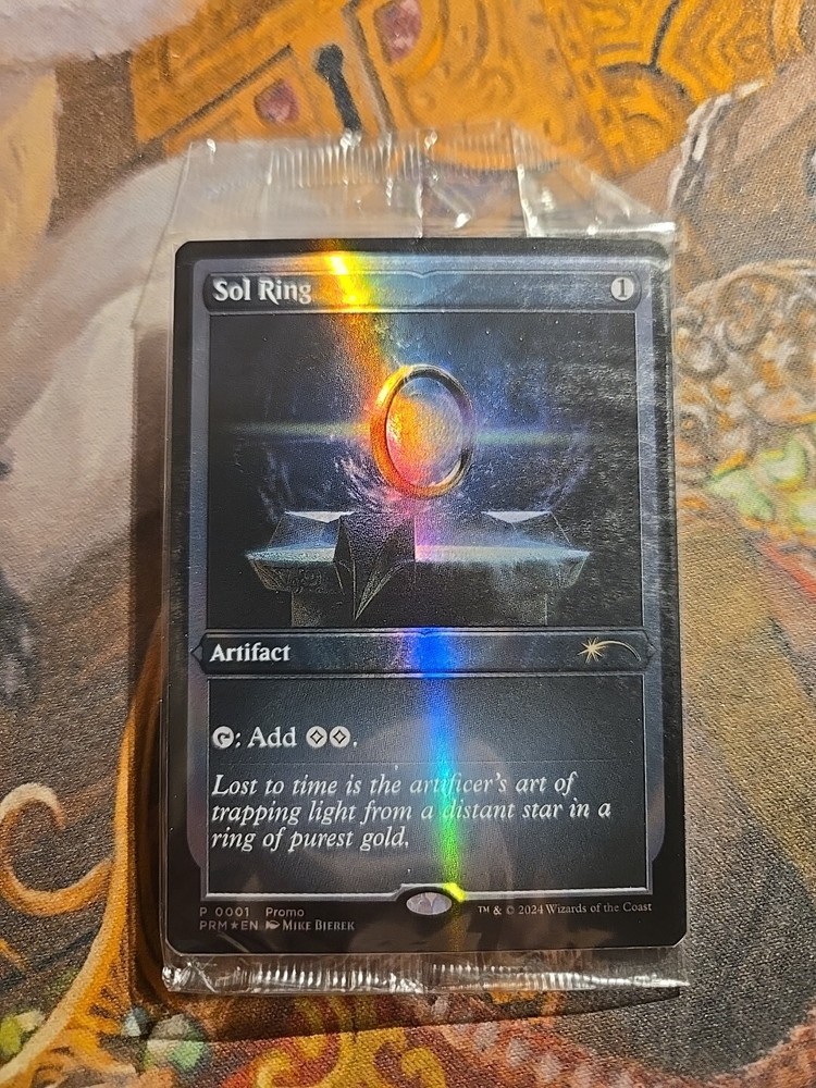 Sol Ring Foil MTG BAB Promo - Sealed -