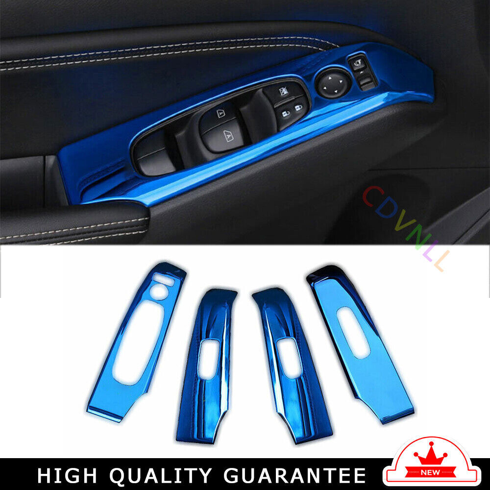 Nissan Altima Teana 2019-22 Blue Steel Window Lift Lock Panel Trim