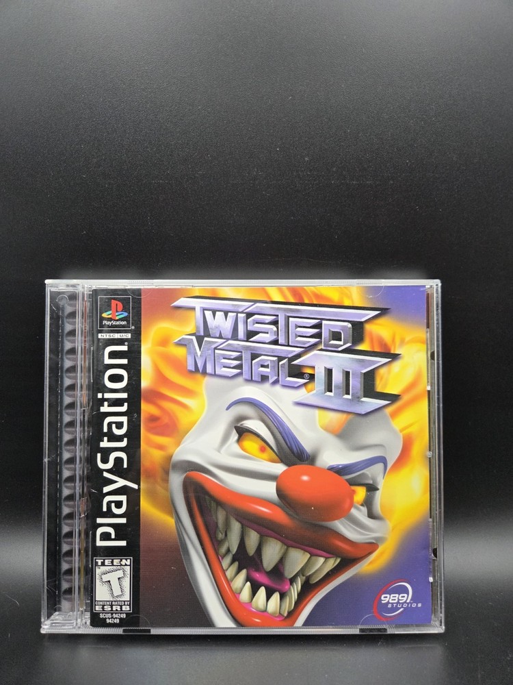 Twisted Metal III (Sony PlayStation 1, 1998) CIB W/ Reg Card Guaranteed Tested
