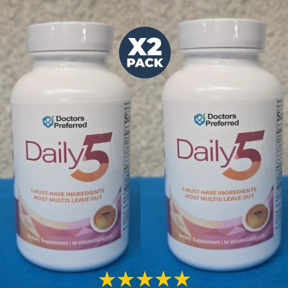 Doctors' Preferred Daily 5 Daily5 180 Capsules - New / Sealed! US  Free Shipping