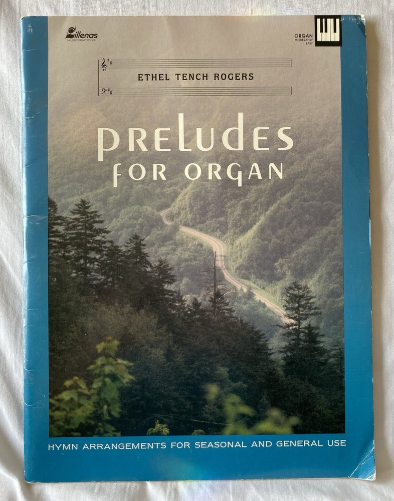 Preludes for Organ Sheet Music Ethel Tench Rogers Lillenas Hymn Book 1988