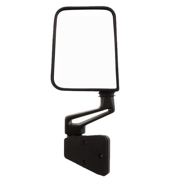 For 87-02 Wrangler w/Half or Full Steel Door Rear View Mirror Manual Left Side Q