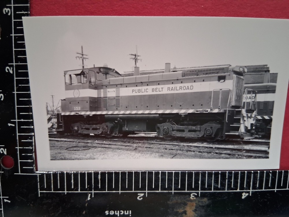 New Orleans Public Belt Railroad Diesel Locomotive #153 Photo Louisiana 1970