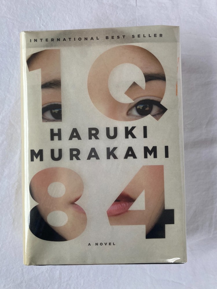 1Q84 by Haruki Murakami - 2011 First Edition HC/DJ + Clear Cover