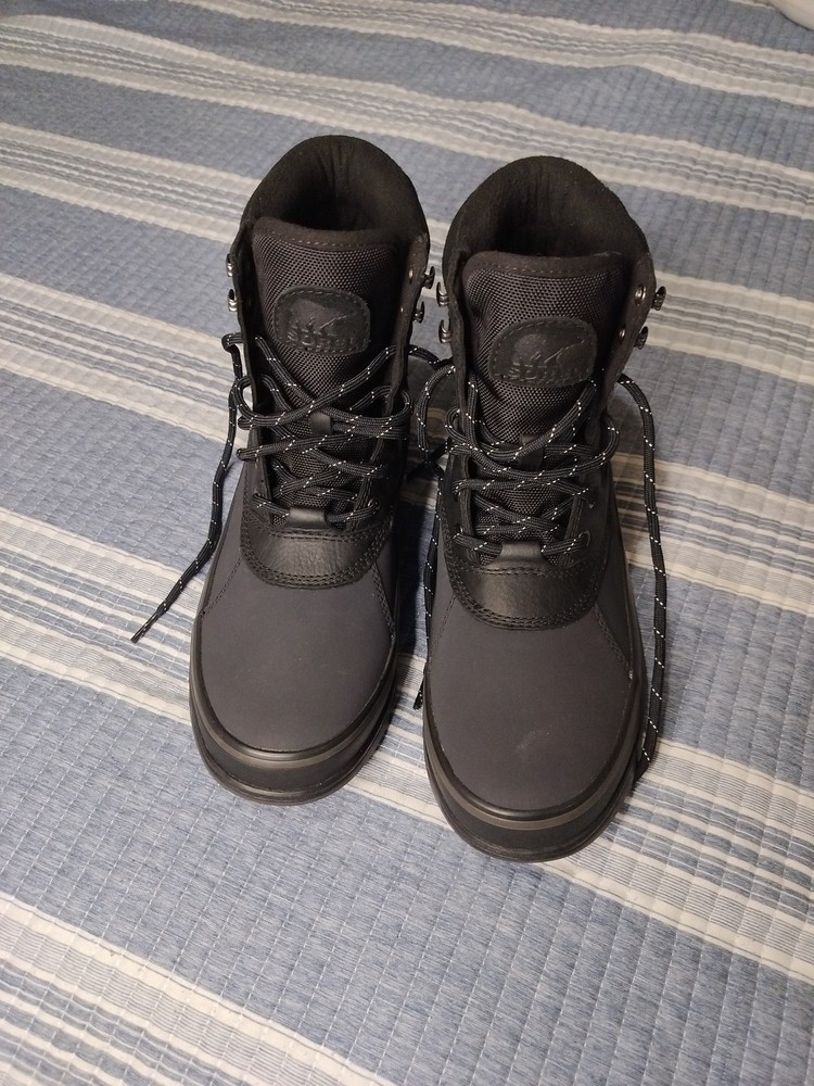 Sorel Ankeny II Boot WP  Men's  Waterproof ,Black Jet Size 10.