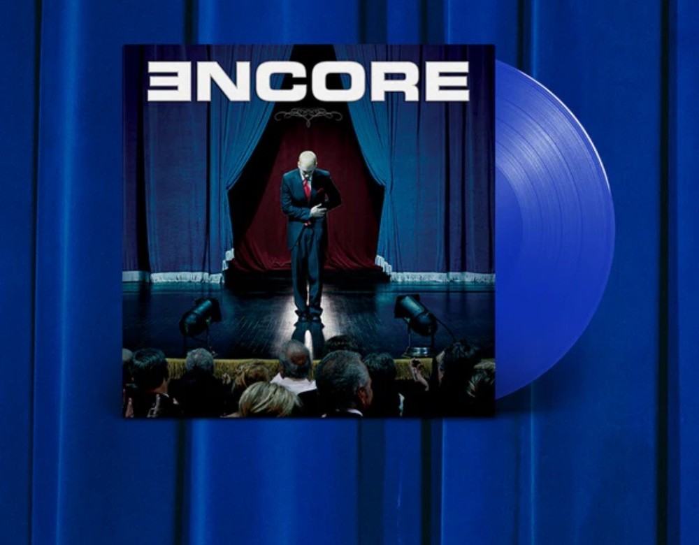 Eminem Encore 20th Anniversary 2LP Royal Blue Vinyl Preorder