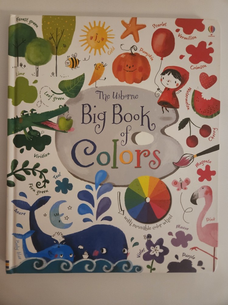 Big Book of Colors by Felicity Brooks (2015, Hardcover)