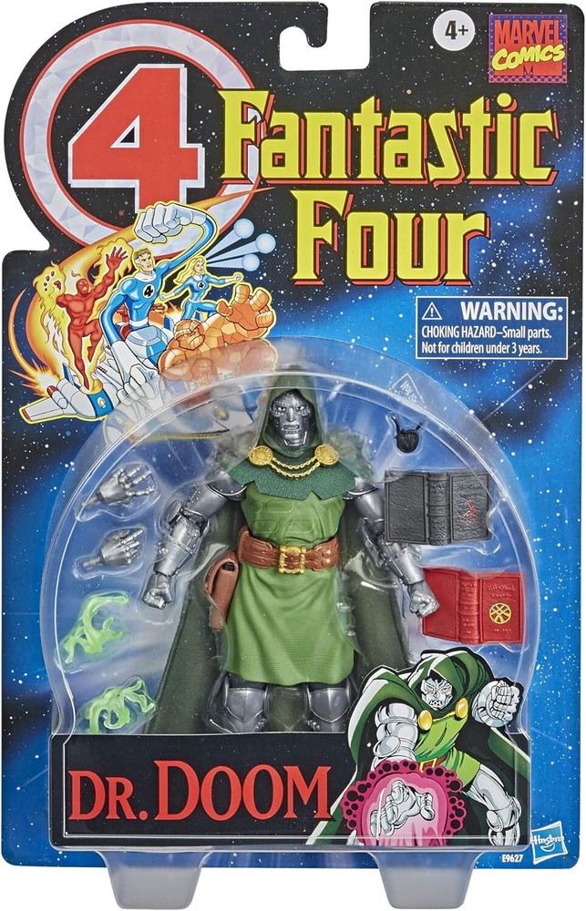 Marvel Legends Fantastic Four Doctor Doom Retro 2020 Hasbro. 6