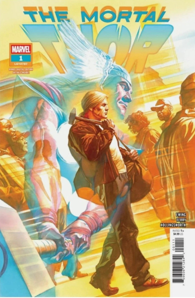Thor Comic 1 First Print Cover A Alex Ross 2025 Marvel Al Ewing Pasqual Ferry
