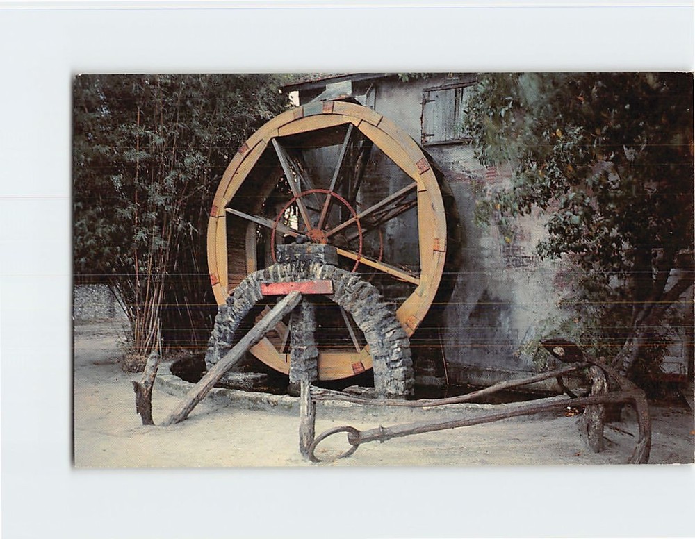 Postcard Old Grist Mill St. Augustine Florida USA