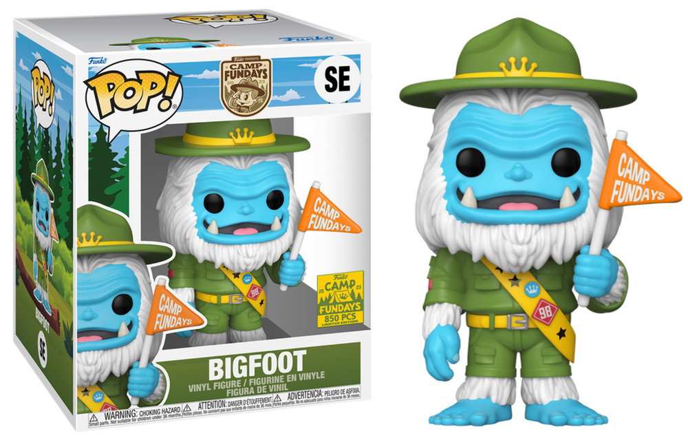 Funko POP! Camp Fundays: Bigfoot [Yeti] (2023 Camp Fundays)(850 PCS)(Damaged Box