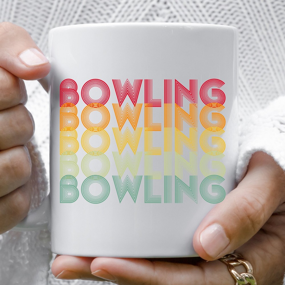 Funny Bowling Coffee Mug Bowling Gift Bowling Mug Bowling Team Cup Bowling Coach