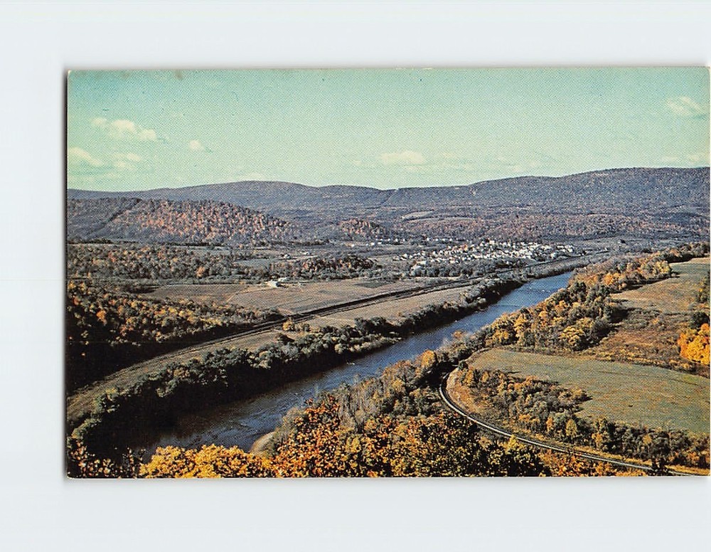 Postcard Prospect Peak near Berkeley Springs West Virginia USA