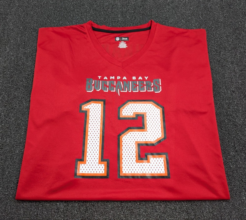 Tampa Bay Buccaneers Tom Brady #12 NFL Jersey Size 5XL