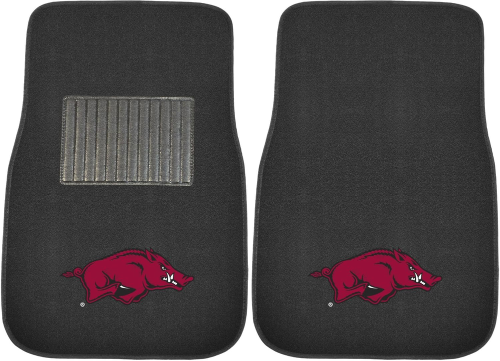 NCAA Unisex-Adult 2-Piece Embroidered Team Logo Car Floor Mats