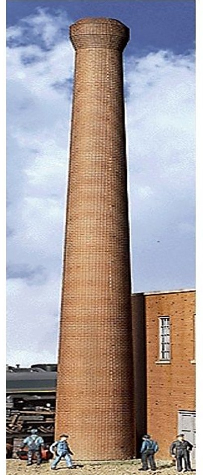 Walthers Cornerstone N Scale Building/Structure Kit One-Piece Smokestacks (2)