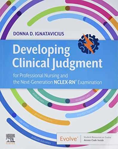 Developing Clinical Judgment - Paperback, by Ignatavicius MS RN - Very Good n