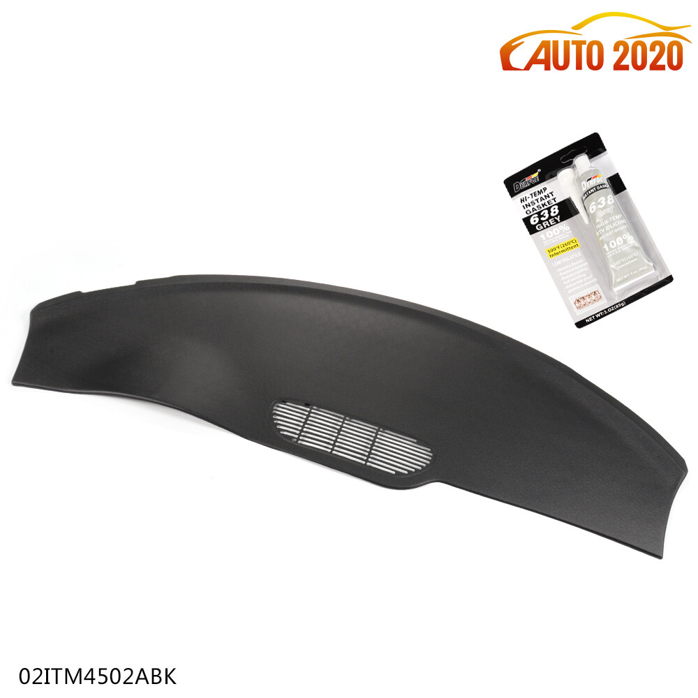 Black Molded Dash Board Cover Bezel Cap Overlay For Camaro Firebird 1997-2002