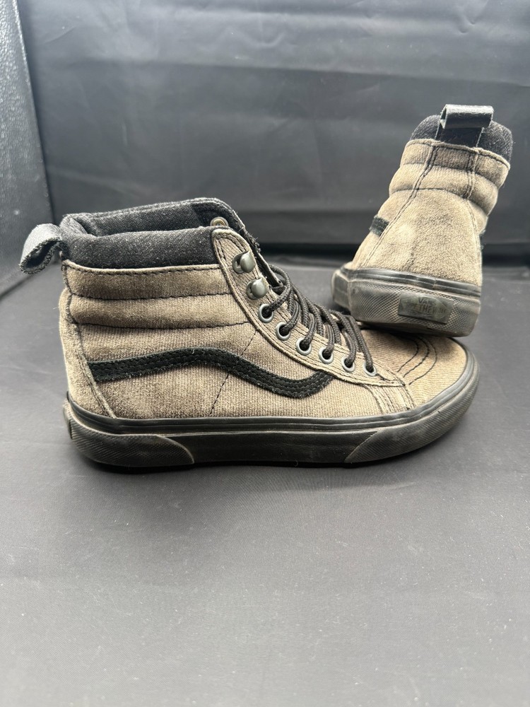 Vans SK8-HI Corduroy High Top Sneakers Mens 4.5 Womens 6 Gray Skateboard Lace Up