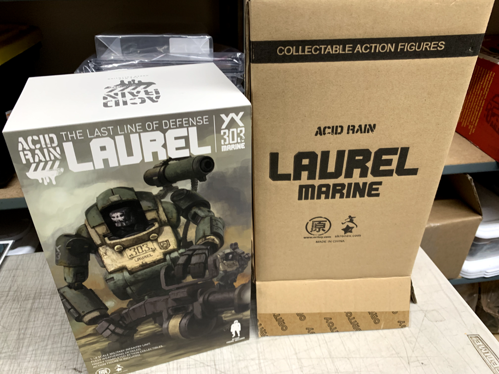 Acid Rain Laurel Marine 1:18 Scale Oritoy Action Figure Complete-image