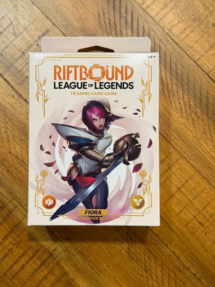 Riftbound: League of Legends TCG Spiritforged Champion Deck FIORA English Sealed