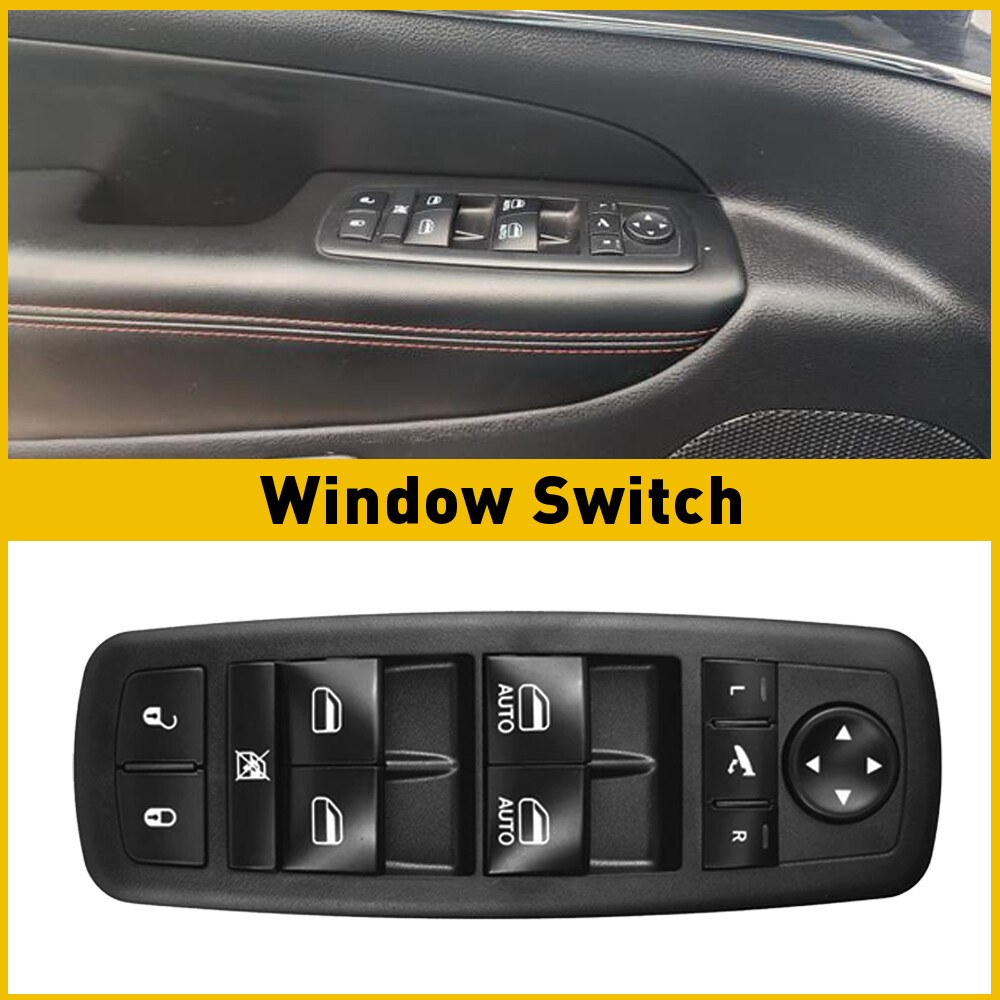 For 12-16 Dodge Grand Caravan Driver Door Master Power Window Switch Replacement