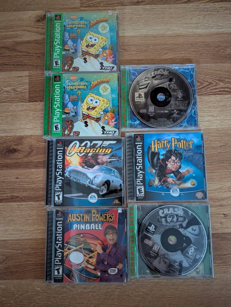 Lot Of PlayStation Games  (Not Tested)