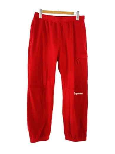 SUPREME Polartec Pant   22AW   Bottom   S   Polyester   RED   Solid Color