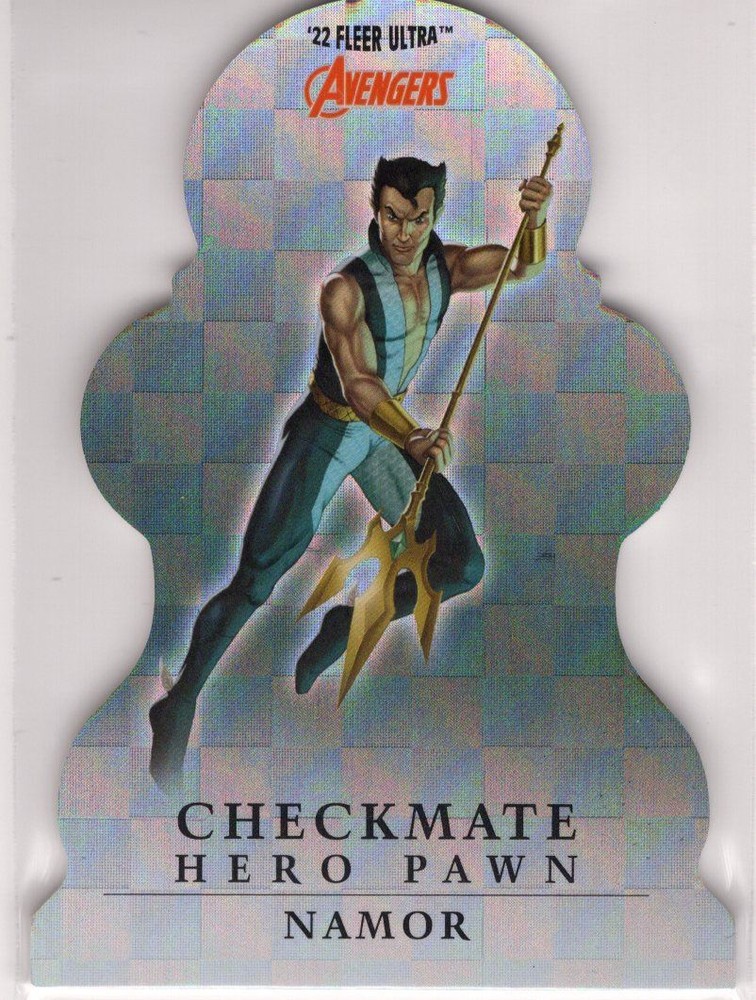 Marvel Fleer Ultra Avengers 2022 Checkmate Chase Card CP-1 Namor