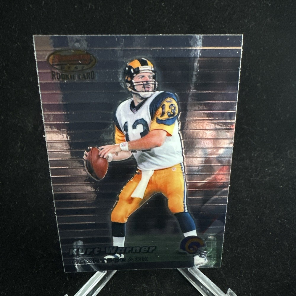1999 Bowman's Best Kurt Warner Rookie RC #110 Rams
