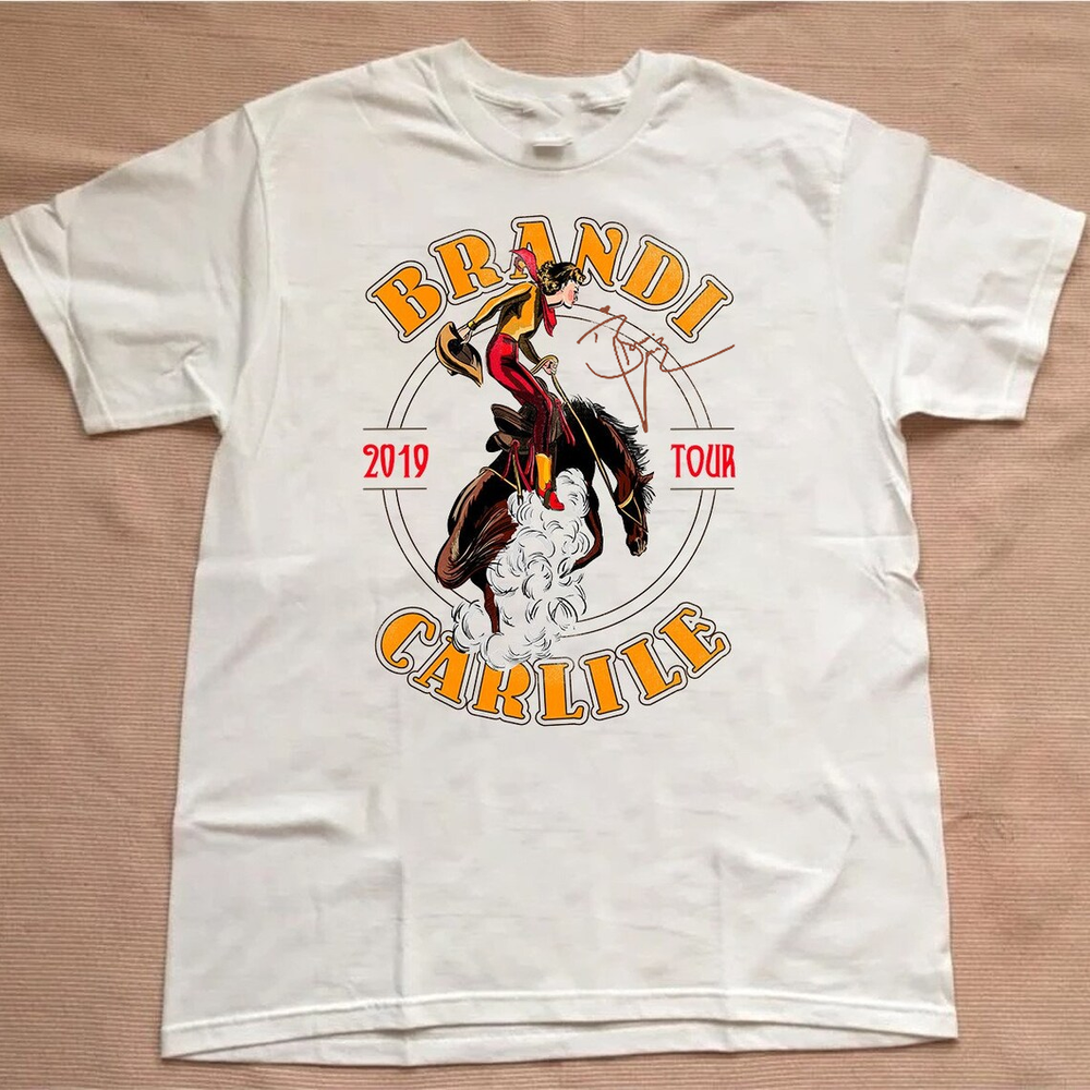 Brandi Carlile 2019 Tour With Signature T-Shirt Full Size S-5XL