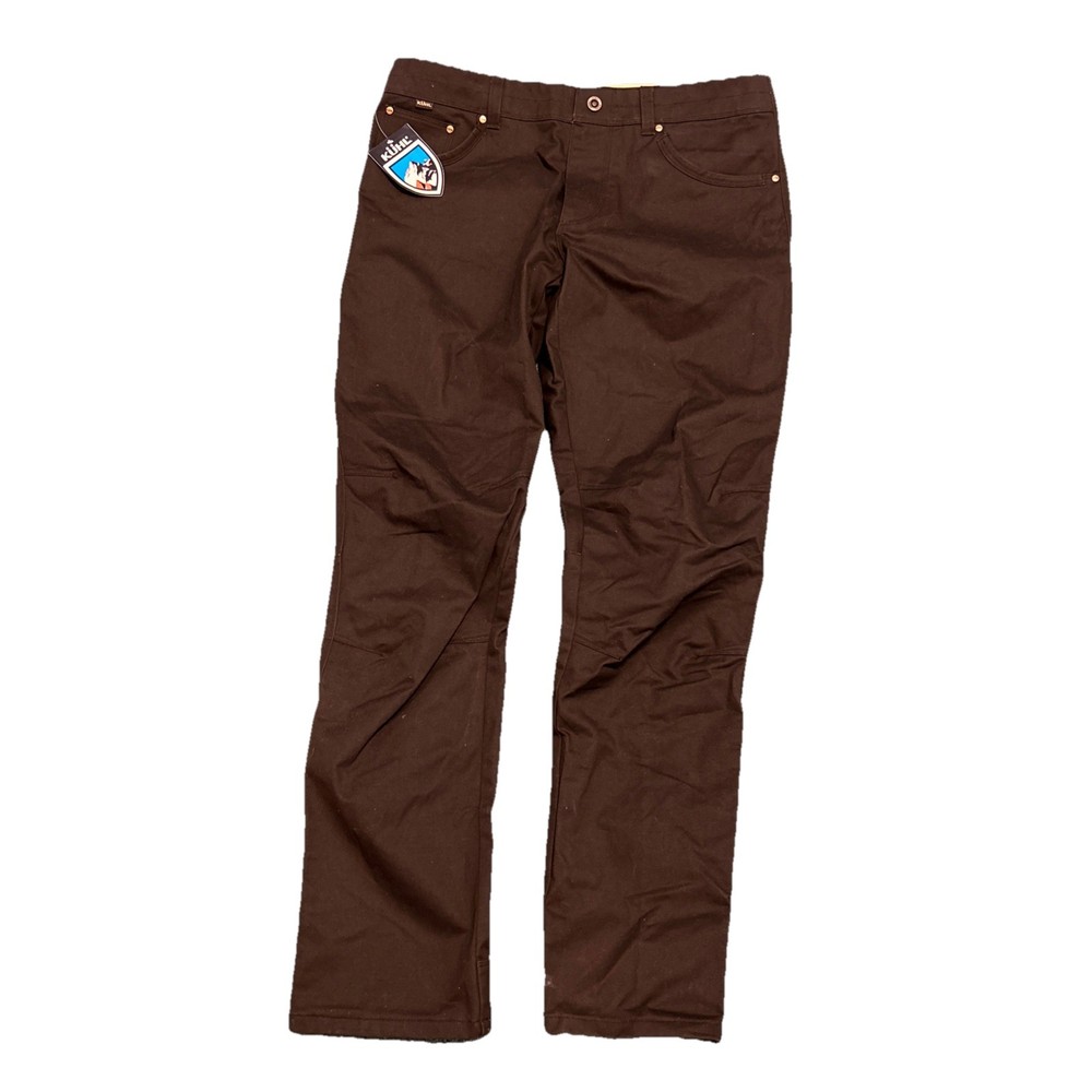Kuhl Free Rydr Espresso Men's Tapered Jeans 36x34 Inseam 5015 $99
