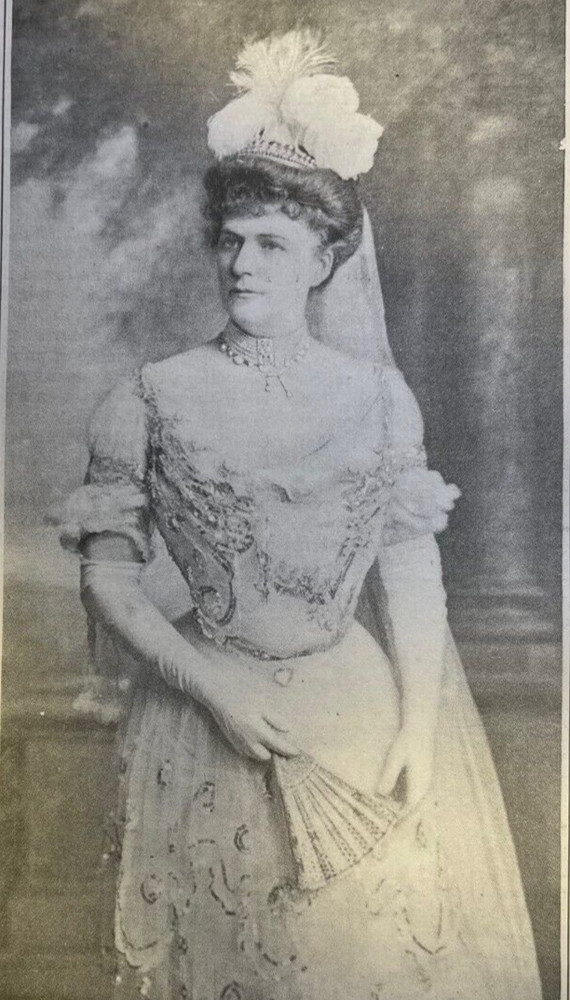 1903 Vintage Illustration Lady Cheylesmore Elizabeth French of New York