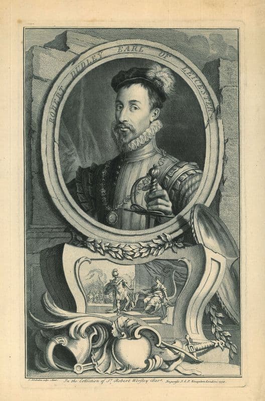 Portrait of Robert Dudley, 1st Earl of Leicester