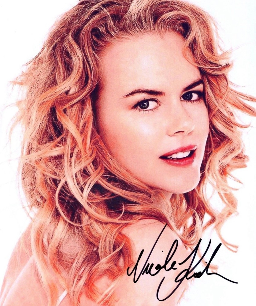 10x8 Photo Personally Autographed by Nicole Kidman + COA