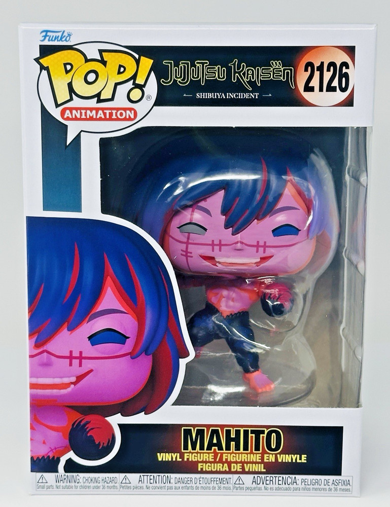 Funko Pop! Jujutsu Kaisen: Shibuya Incident - Mahito  #2126 w/Premium Protector
