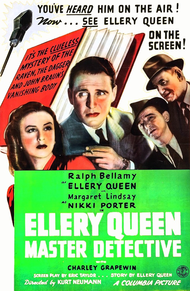 Ellery Queen MASTER DETECTIVE 1940 & PENTHOUSE 1941 MYSTERY on DVD