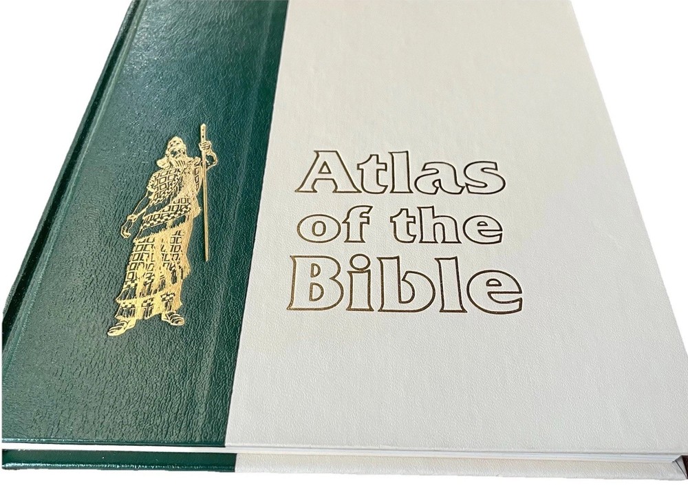 ATLAS OF THE BIBLE An Illustrated Guide To The Holy Land Reader's Digest 1987