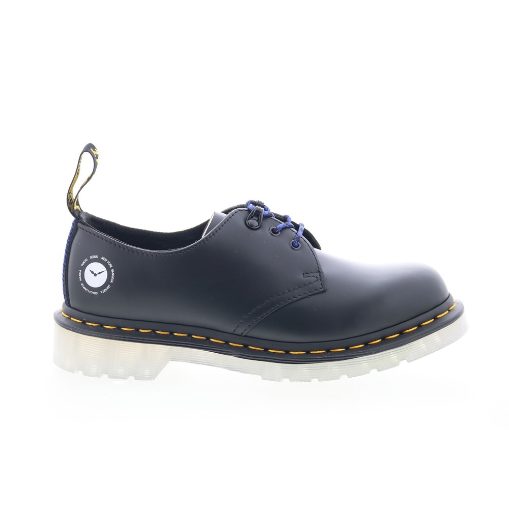 Dr. Martens 1461 Atmos 26928001 Mens Black Oxfords & Lace Ups Casual Shoes Uk 6