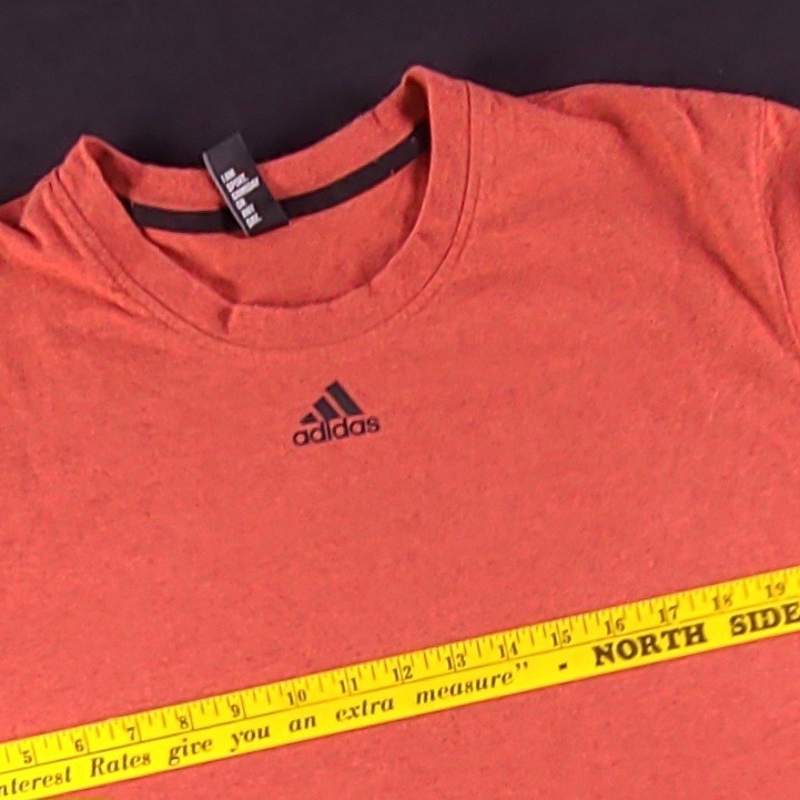 Adidas Designed For Training Athletic Red T Shirt