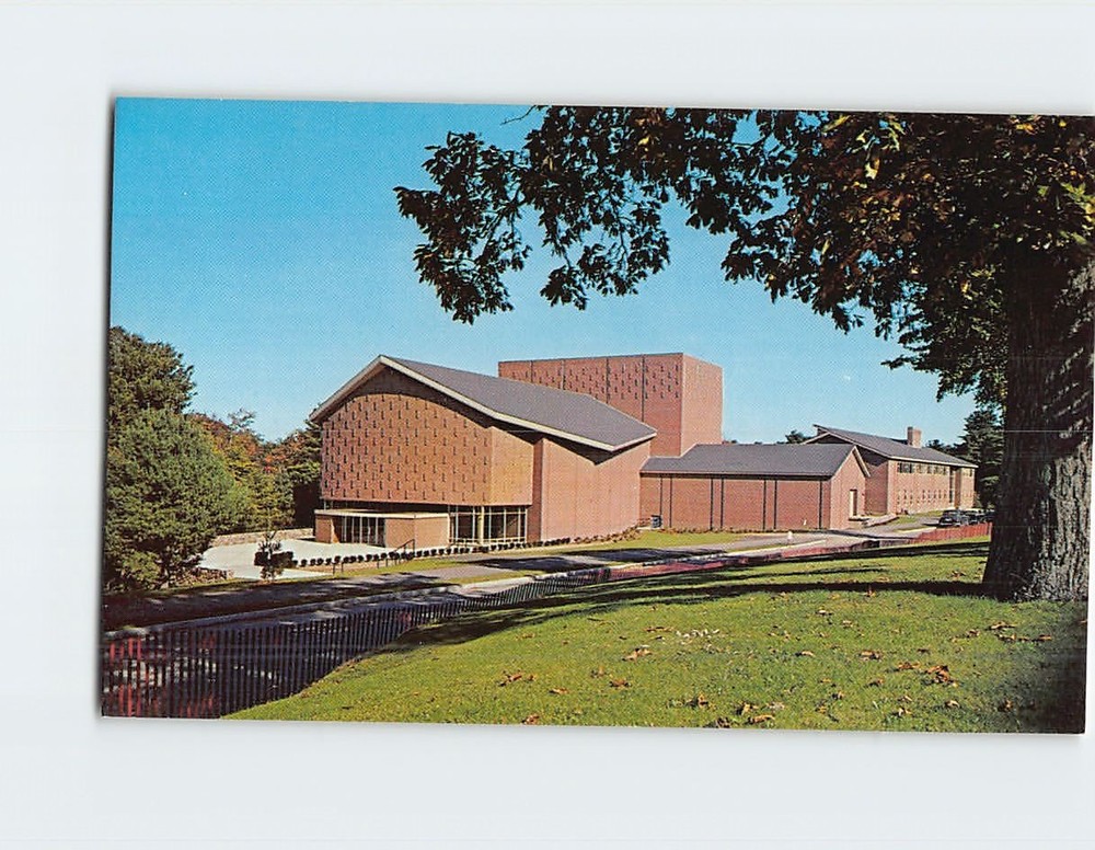 Postcard Paul Creative Arts Center University of New Hampshire Durham USA