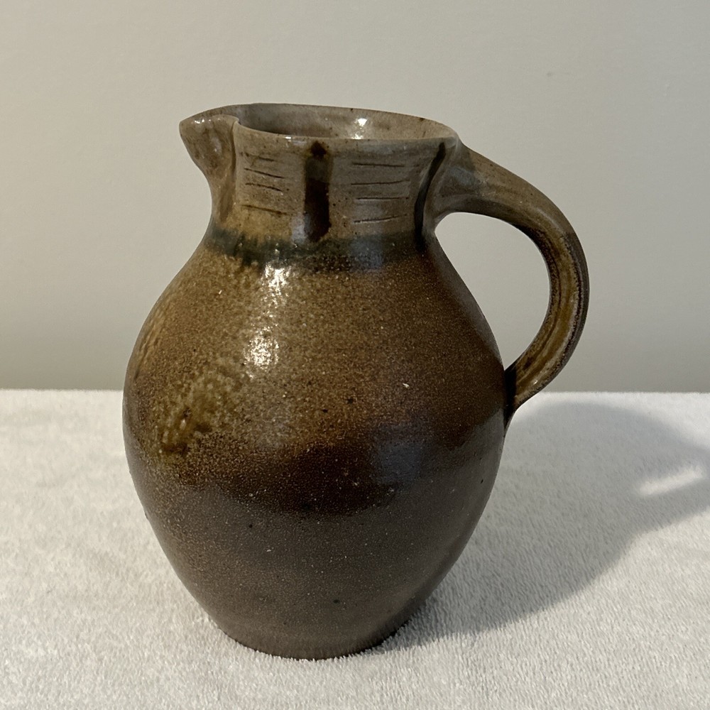 Mark Hewitt WMH North Carolina Pottery Large 9 inch Pitcher Jug