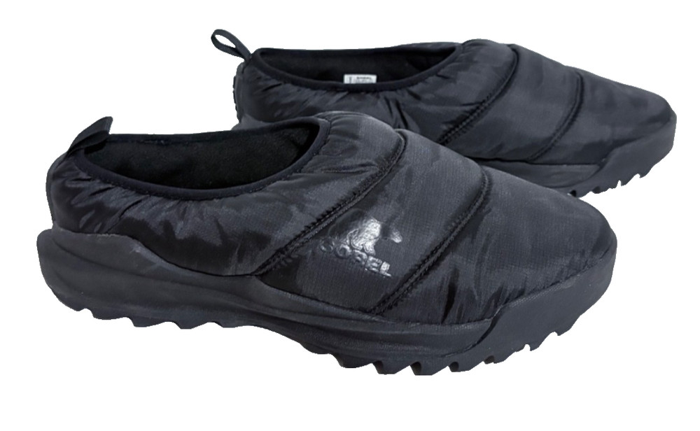 SOREL ONA RMX Puffy Slip on Mens Size 9 black Warm Comfy NEW