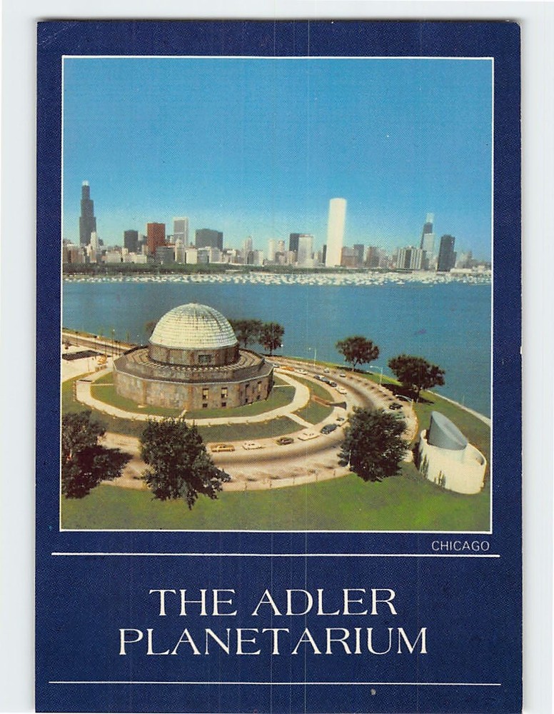Postcard The Adler Planetarium Chicago Illinois USA